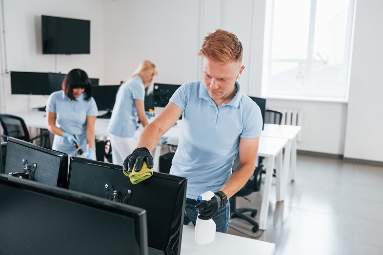 How Professional Cleaning Companies Prevent Workplace Illness